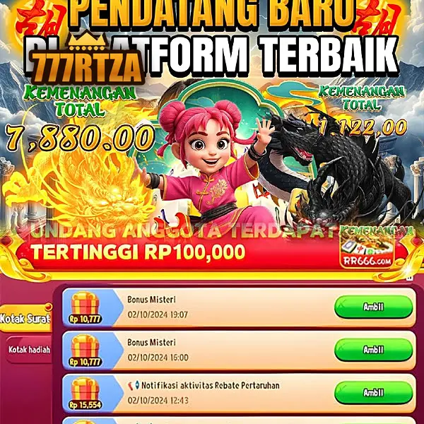777rtza Tangkapan Layar - Resmi